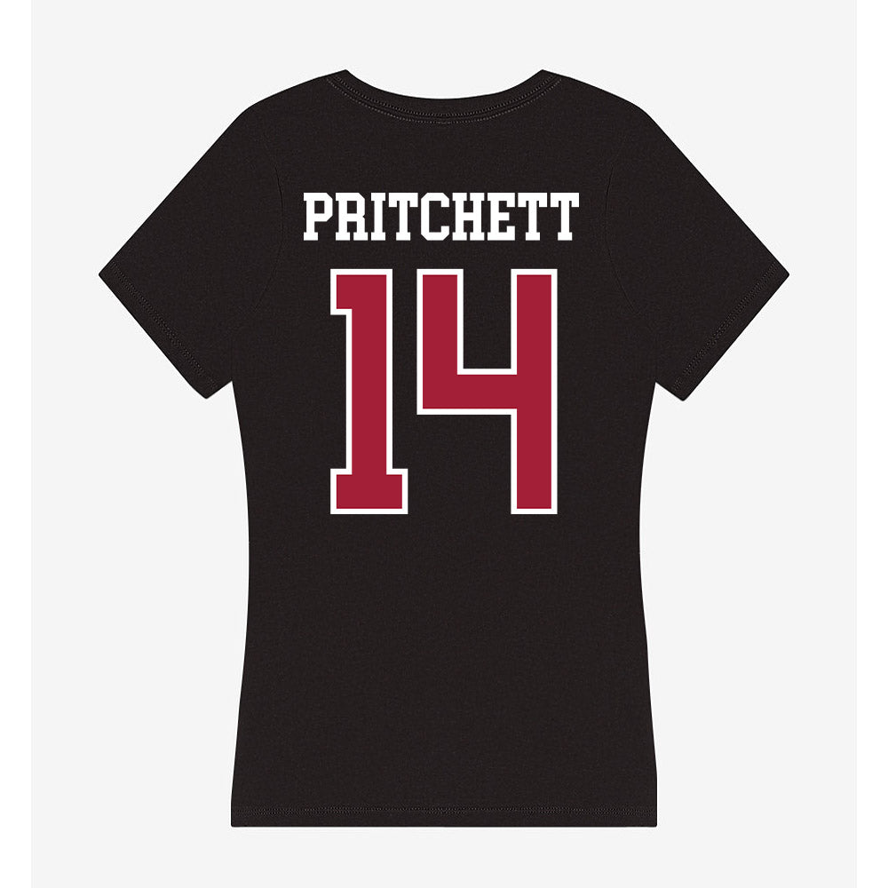 Alabama - NCAA Football : Marshall Pritchett - Women's V-Neck T-Shirt-1