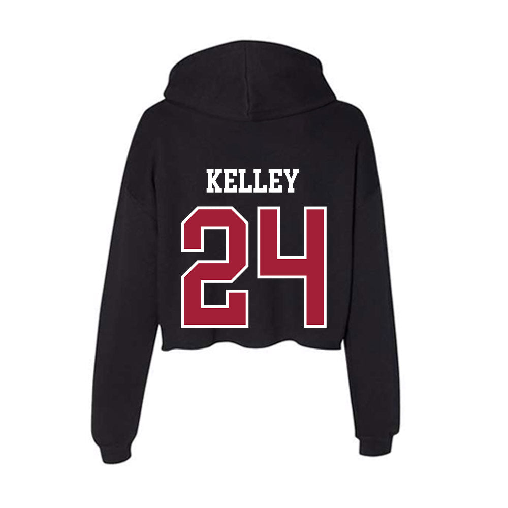 Alabama - NCAA Football : Rihyael Kelley - Women's Crop Fleece Hoodie-1