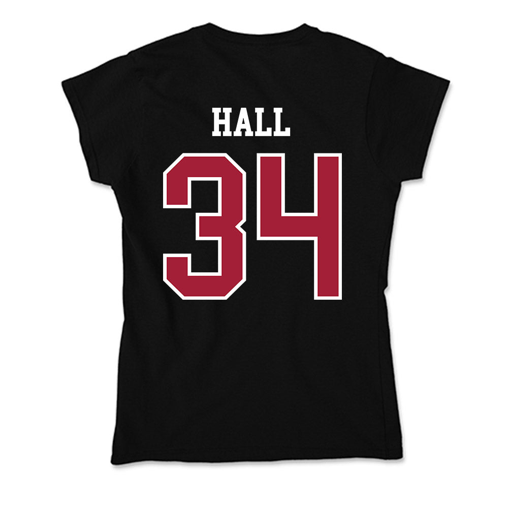 Alabama - NCAA Football : Zay Hall - Soft Style Women’s T-Shirt-1