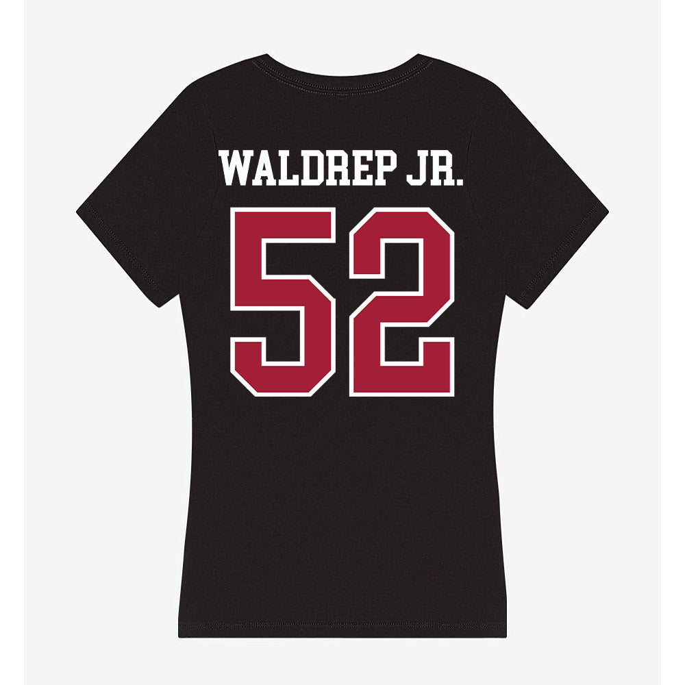 Alabama - NCAA Football : Mal Waldrep Jr. - Women's V-Neck T-Shirt-1