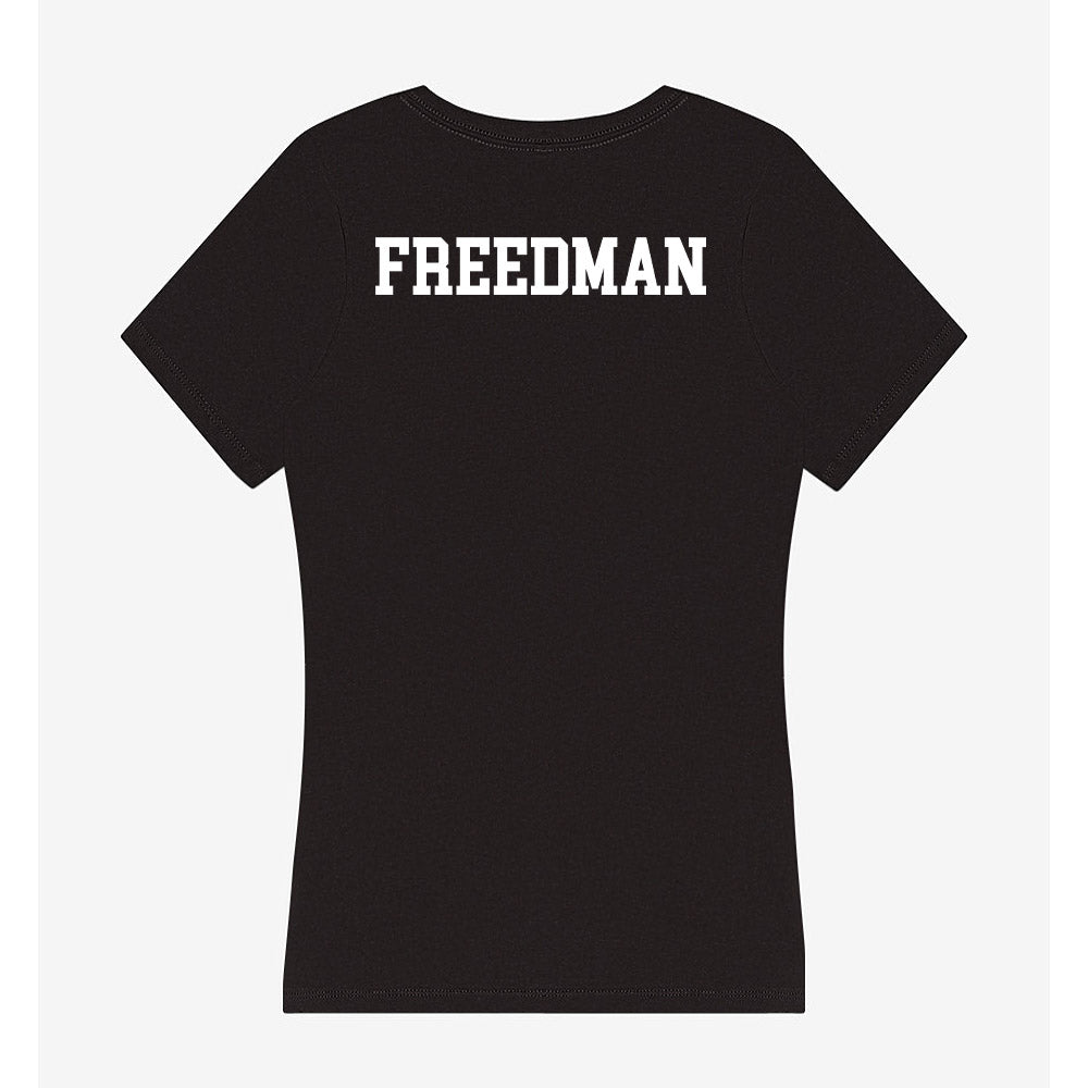 Ohio State - NCAA Men's Fencing : Samuel Freedman - Women's V-Neck T-Shirt-1