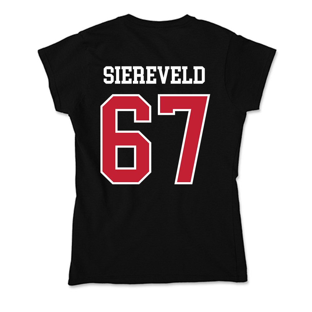 Ohio State - NCAA Football : Austin Siereveld - Soft Style Women’s T-Shirt-1