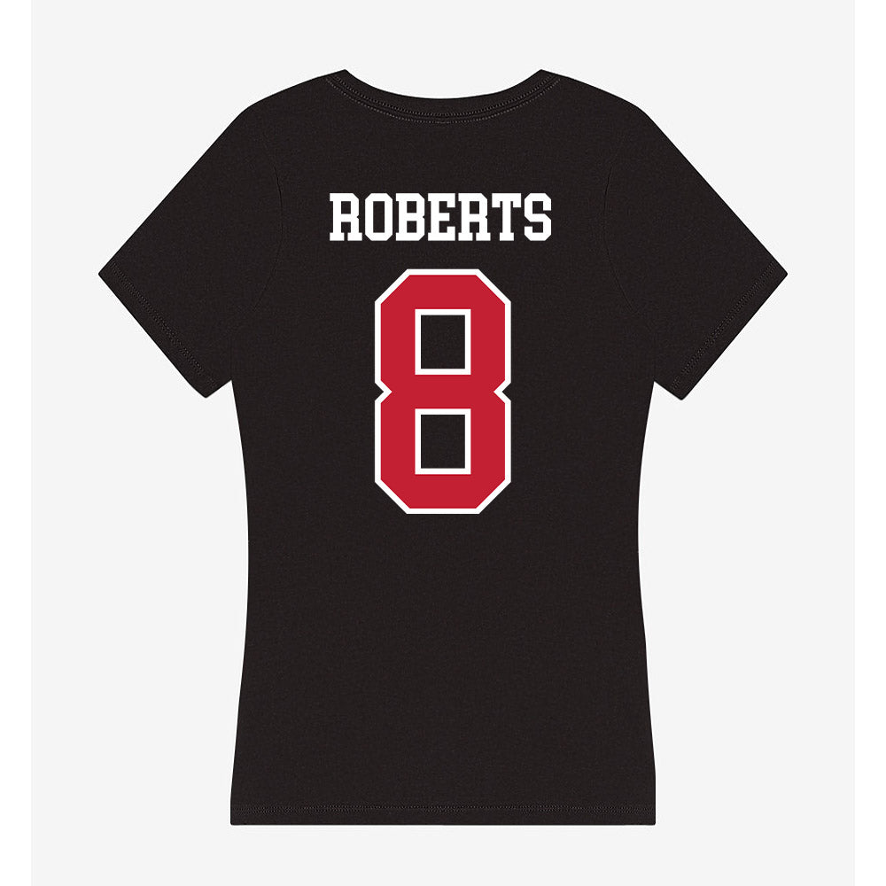 Ohio State - NCAA Men's Soccer : Andre Roberts - Women's V-Neck T-Shirt-1