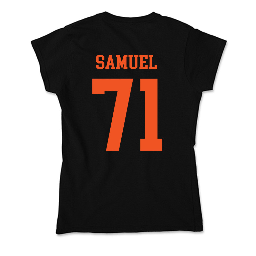 Oklahoma State - NCAA Football : Markell Samuel - Soft Style Women’s T-Shirt-1