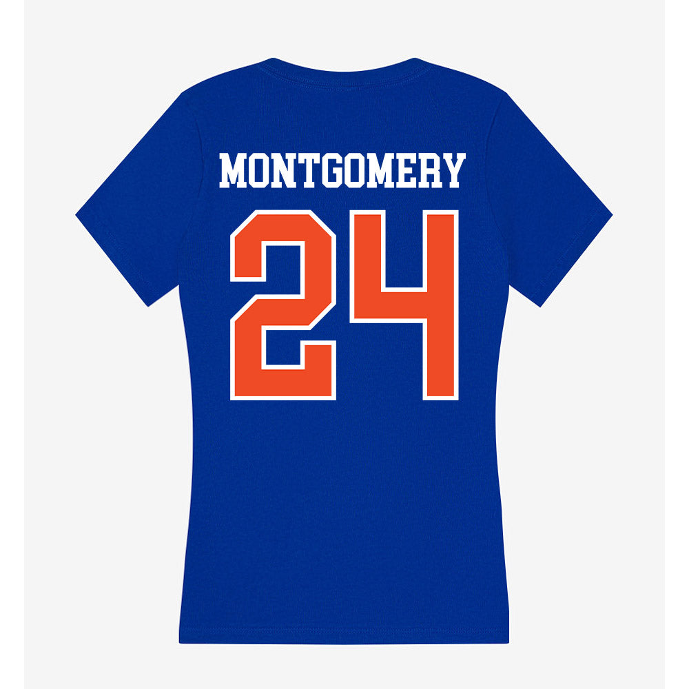 Florida - NCAA Football : London Montgomery - Women's V-Neck T-Shirt-1