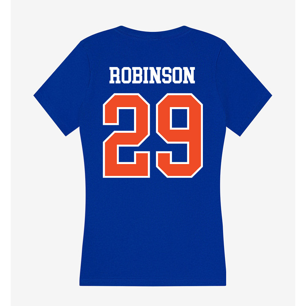 Florida - NCAA Football : Jaden Robinson - Women's V-Neck T-Shirt-1