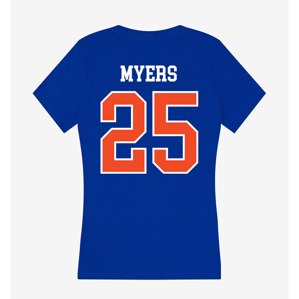 Florida - NCAA Baseball : Kolt Myers - Women's V-Neck T-Shirt-1