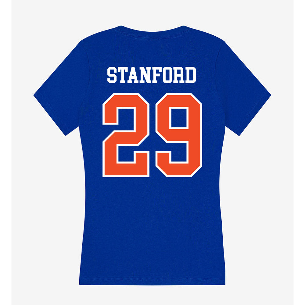 Florida - NCAA Baseball : Cole Stanford - Women's V-Neck T-Shirt-1