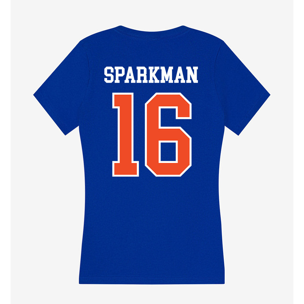Florida - NCAA Softball : Allison Sparkman - Women's V-Neck T-Shirt-1