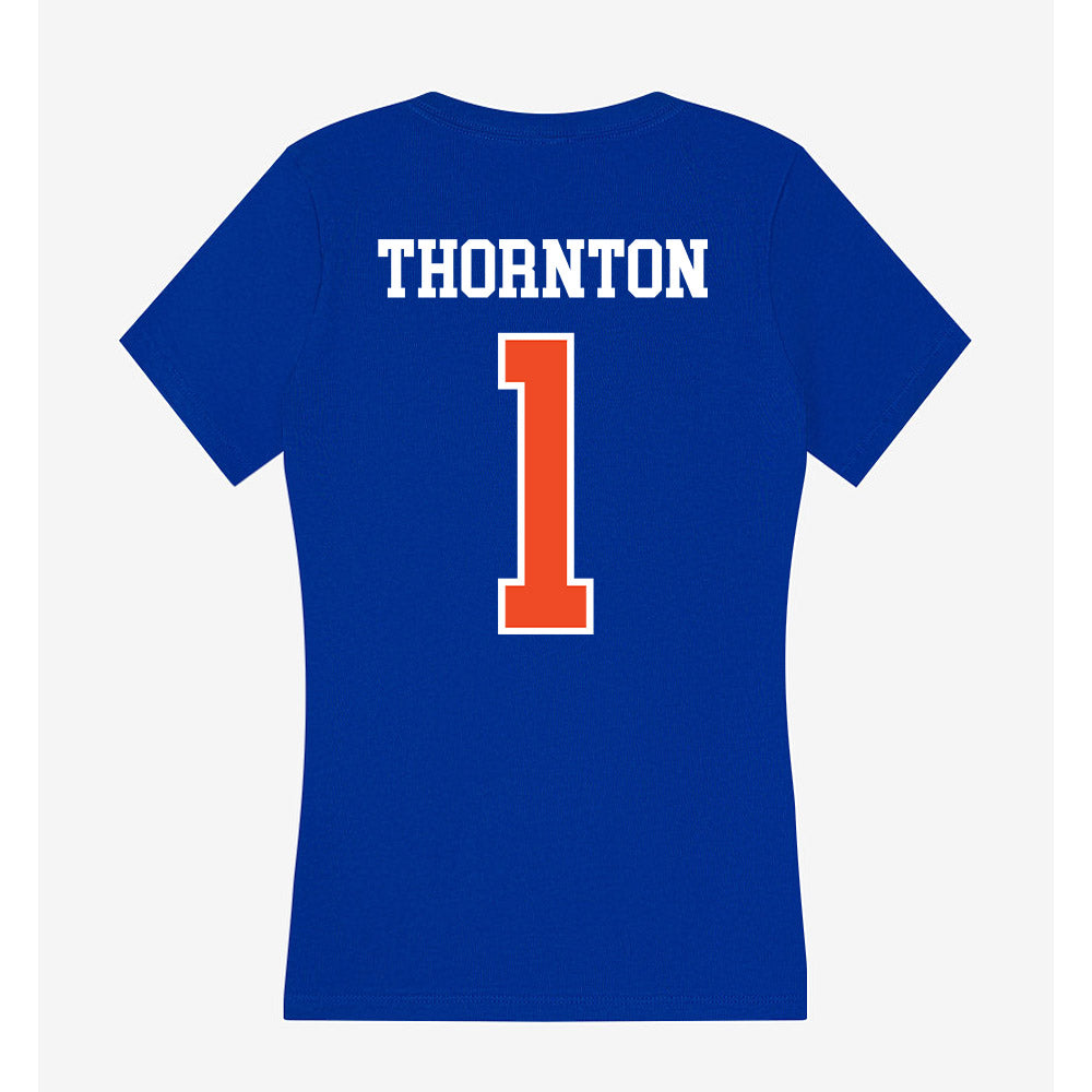 Florida - NCAA Football : Bryce Thornton - Women's V-Neck T-Shirt-1