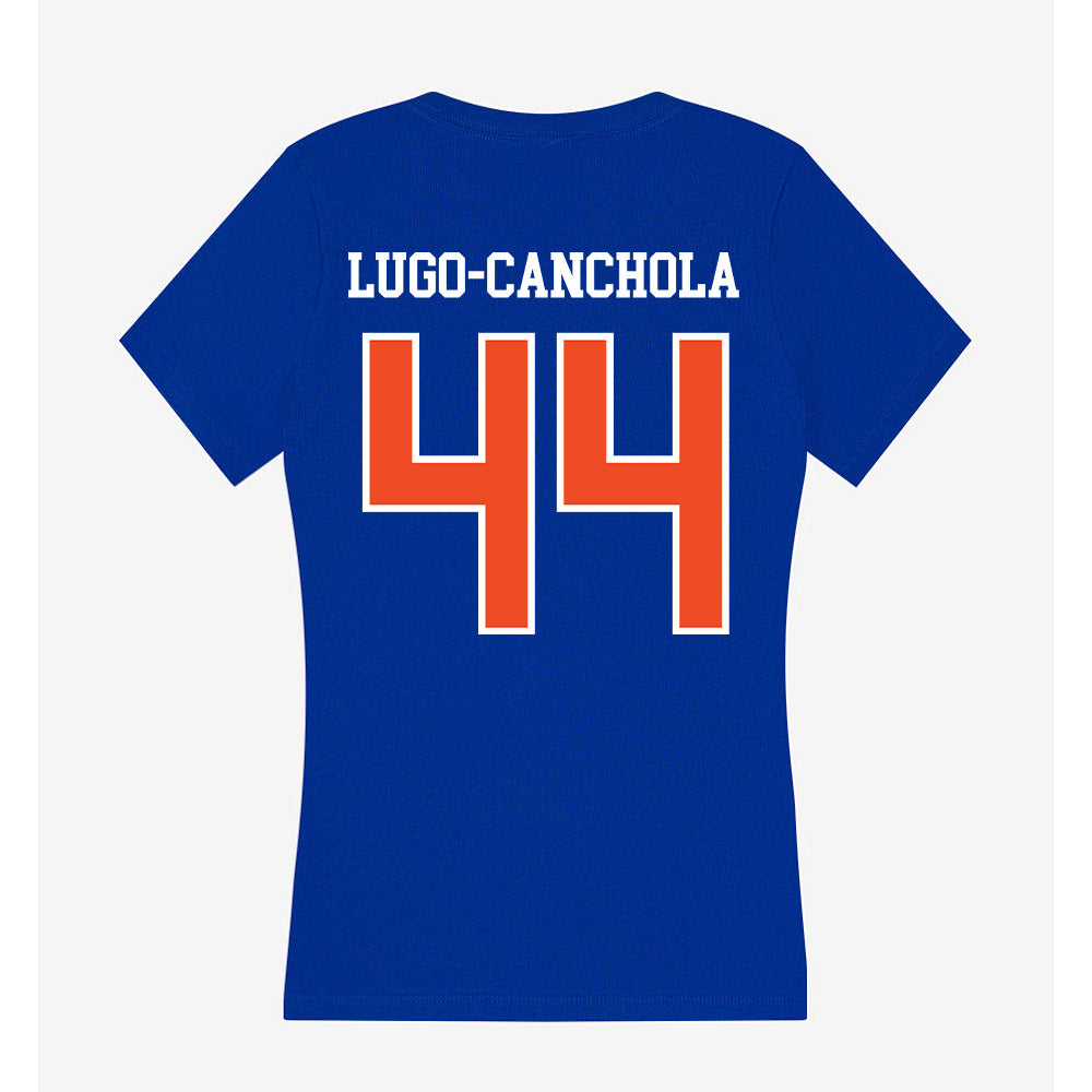 Florida - NCAA Baseball : Ernesto Lugo-Canchola - Women's V-Neck T-Shirt-1