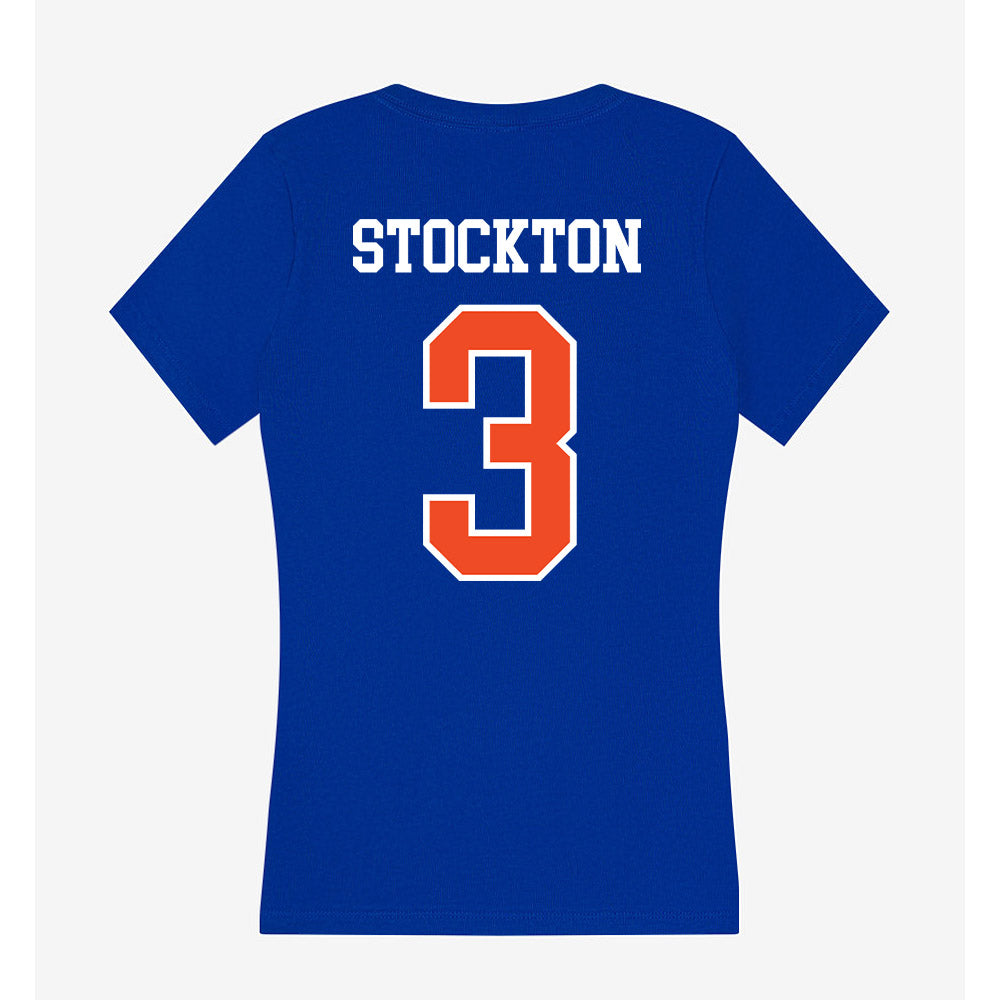 Florida - NCAA Football : Bailey Stockton - Women's V-Neck T-Shirt-1