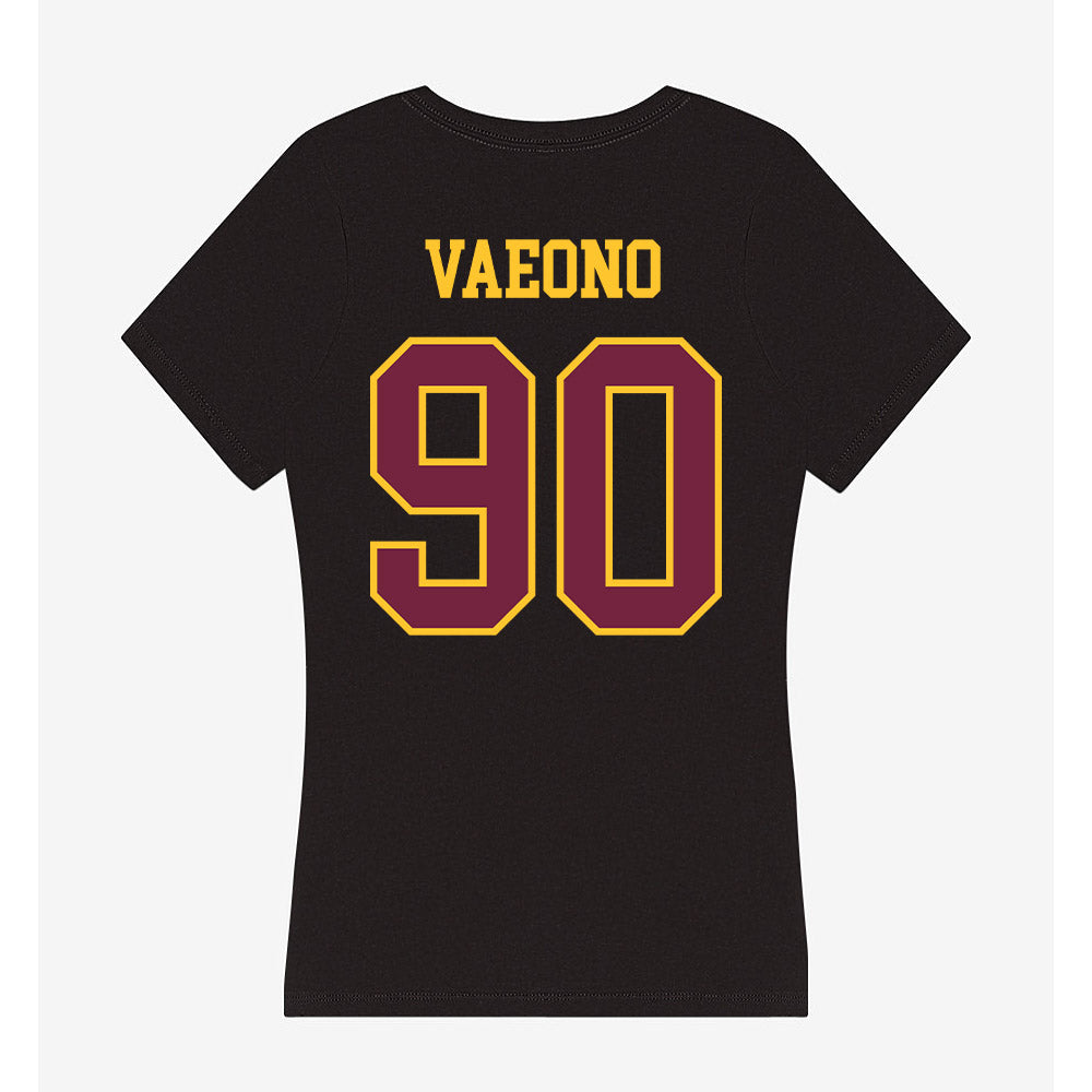 Arizona State - NCAA Football : Hyrum Vaeono - Classic Shersey Women's V-Neck T-Shirt-1