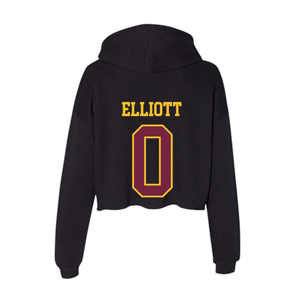 Arizona State - NCAA Women's Basketball : Gabrielle Elliott - Classic Shersey Women's Crop Fleece Hooded Sweatshirt-1