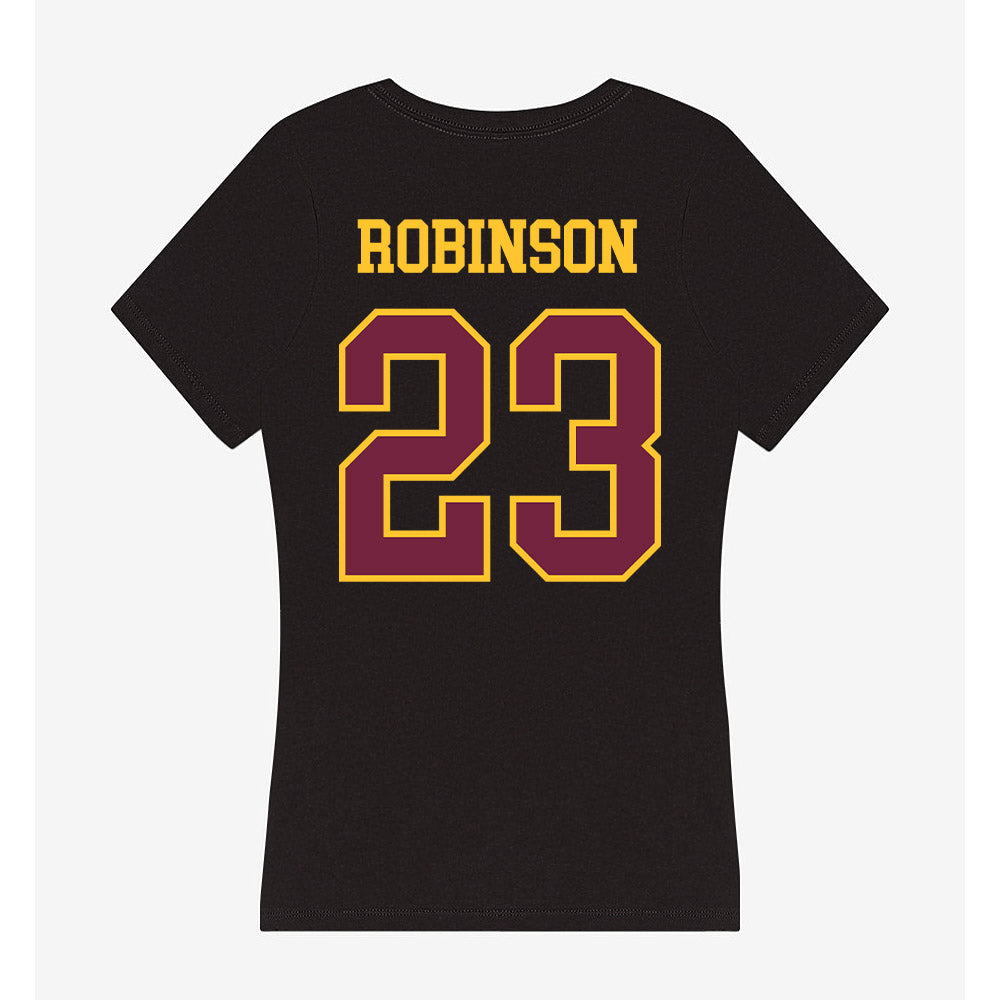 Arizona State - NCAA Football : Demarius Robinson - Classic Shersey Women's V-Neck T-Shirt-1