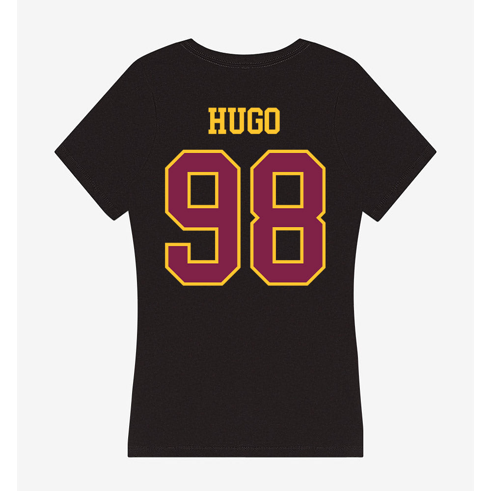Arizona State - NCAA Football : Julian Hugo - Women's V-Neck T-Shirt-1