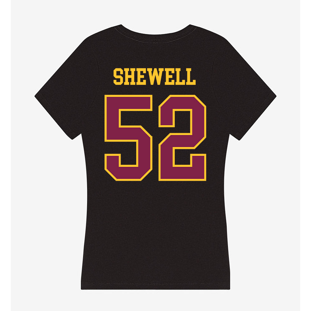 Arizona State - NCAA Football : Ian Shewell - Women's V-Neck T-Shirt-1
