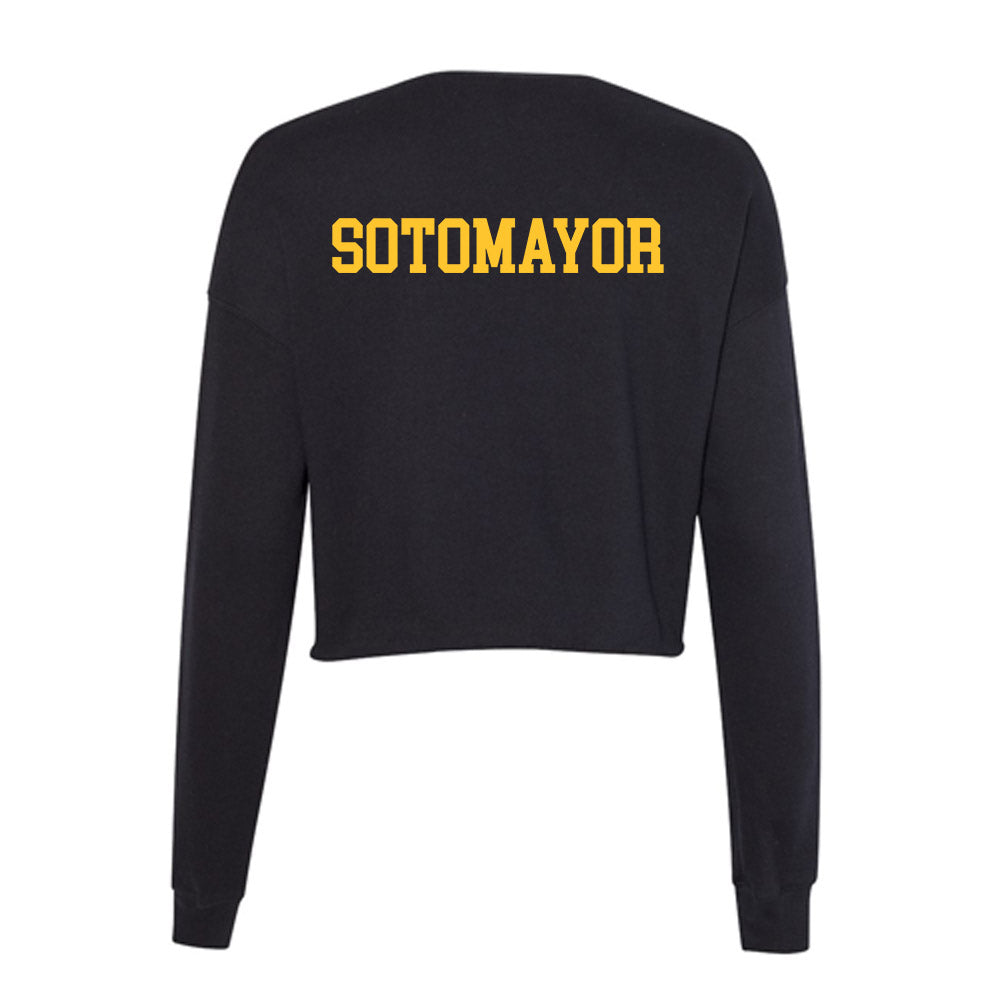Arizona State - NCAA Women's Swimming & Diving : Alexia Sotomayor - Women's Cropped Crew Fleece-1