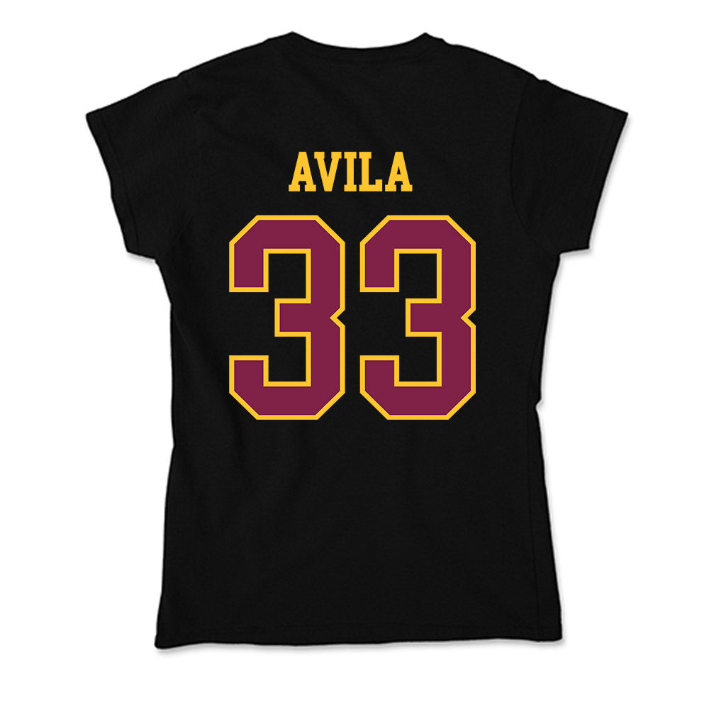 Arizona State - NCAA Softball : Yazzy Avila - Soft Style Women’s T-Shirt-1