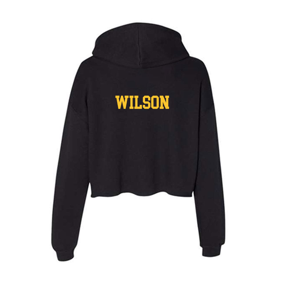 Arizona State - NCAA Women's Gymnastics : Robyn Wilson - Classic Shersey Women's Crop Fleece Hooded Sweatshirt-1