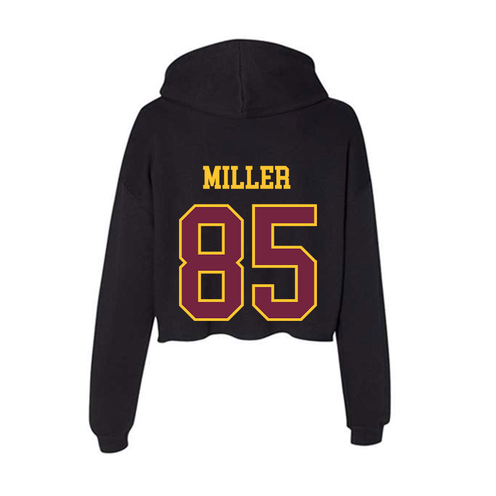 Arizona State - NCAA Football : Anthony Miller - Classic Shersey Women's Crop Fleece Hooded Sweatshirt-1