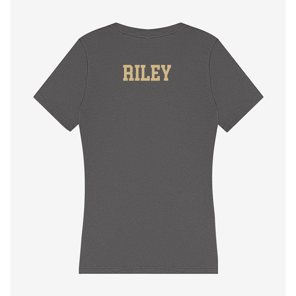 Wake Forest - NCAA Men's Track & Field : Andrew Riley - Women's V-Neck T-Shirt-1