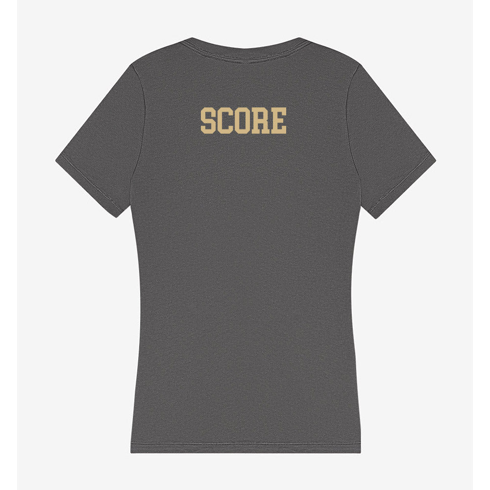 Wake Forest - NCAA Women's Cross Country : Julia Score - Women's V-Neck T-Shirt-1