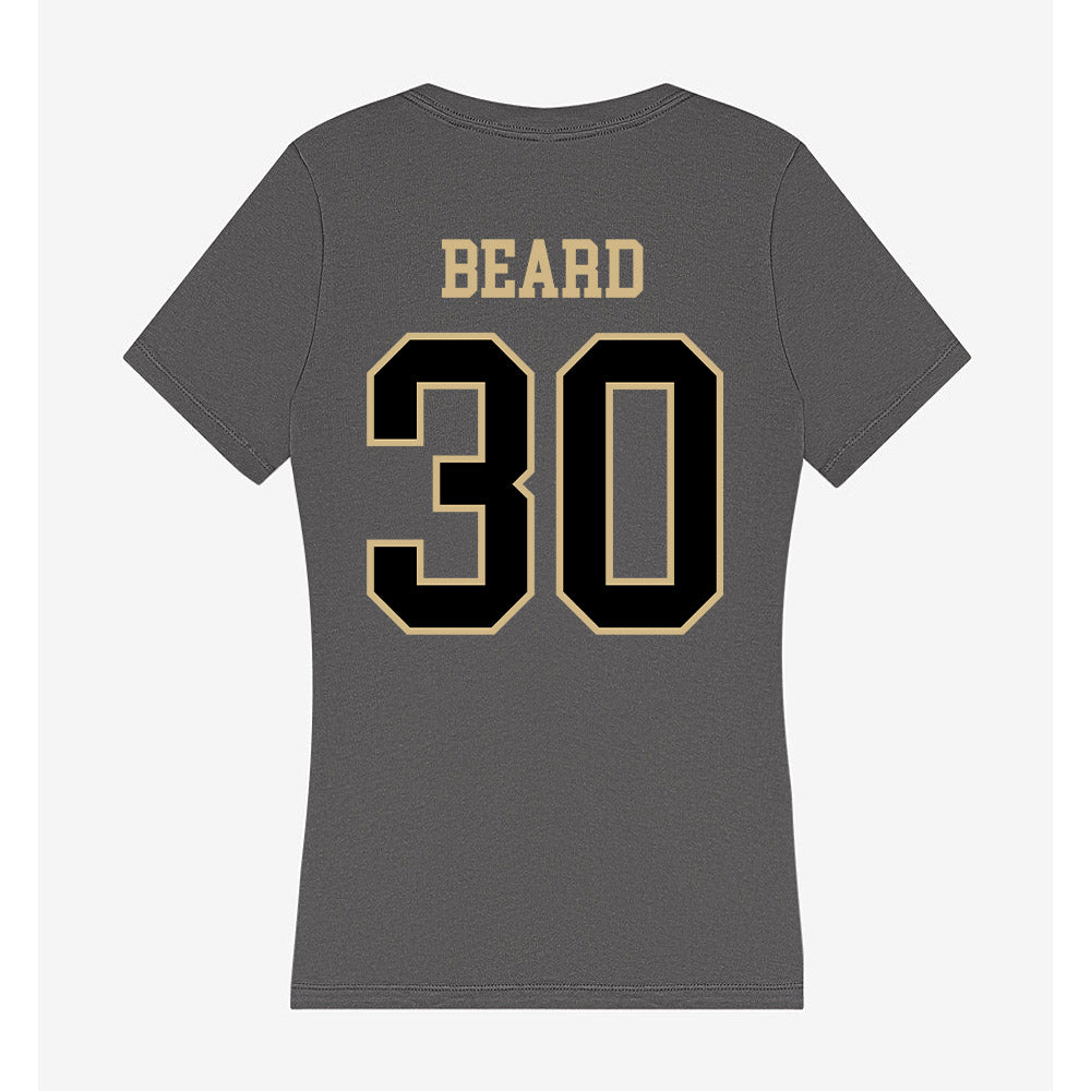 Wake Forest - NCAA Men's Basketball : Anson Beard - Women's V-Neck T-Shirt-1