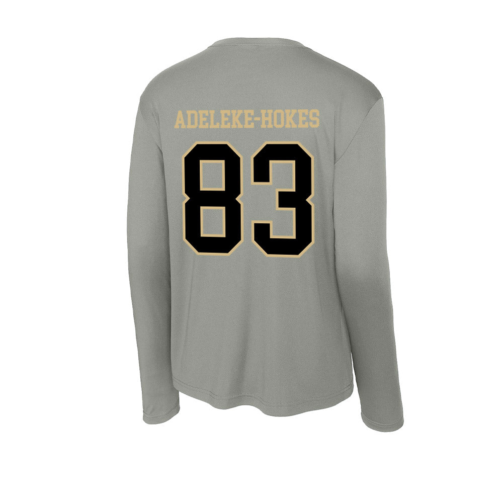 Wake Forest - NCAA Football : Kobe Adeleke-Hokes - Activewear Long Sleeve T-Shirt-1