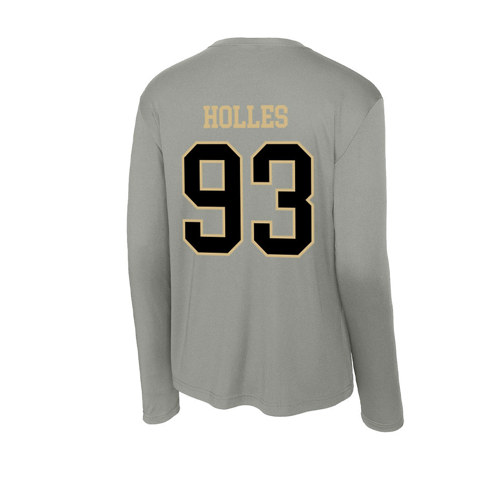 Wake Forest - NCAA Football : Cade Holles - Activewear Long Sleeve T-Shirt-1