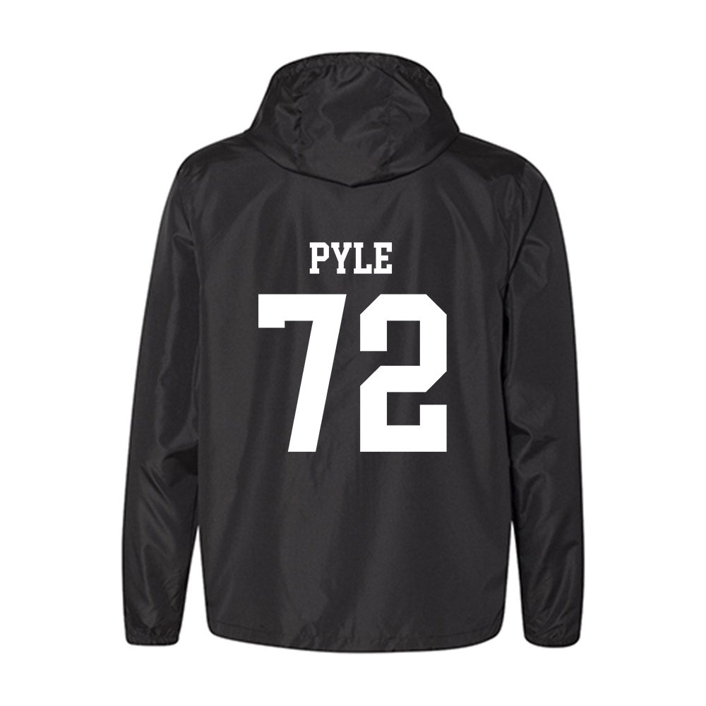 Nebraska - NCAA Football : Gibson Pyle - Classic Shersey Windbreaker-1