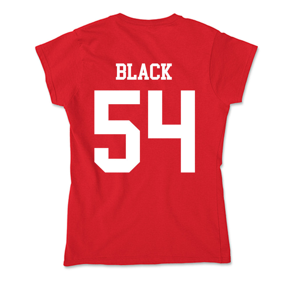 Nebraska - NCAA Football : Brendan Black - Soft Style Women’s T-Shirt-1