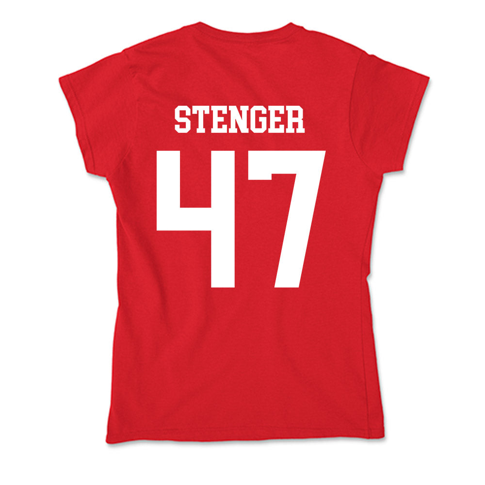 Nebraska - NCAA Football : Gage Stenger - Classic Shersey Soft Style Women’s T-Shirt-1