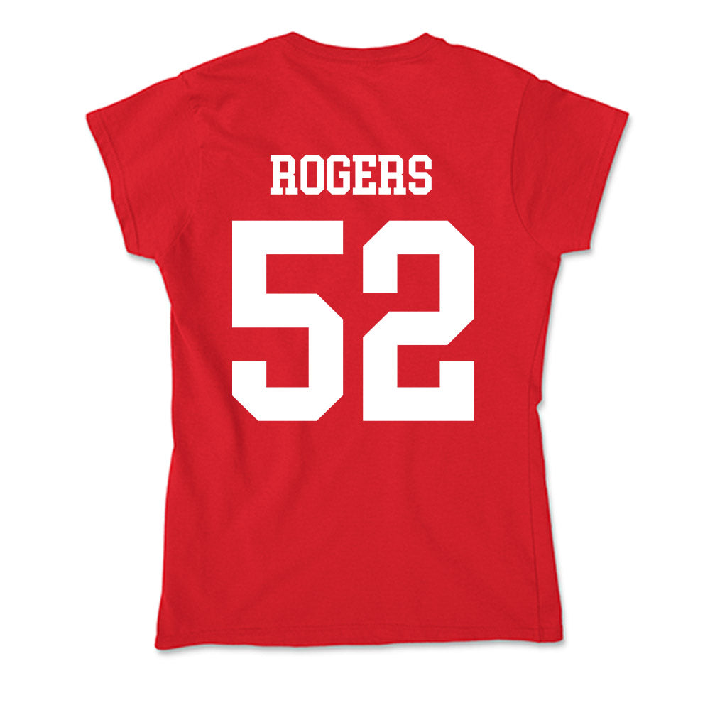 Nebraska - NCAA Football : Dylan Rogers - Soft Style Women’s T-Shirt-1