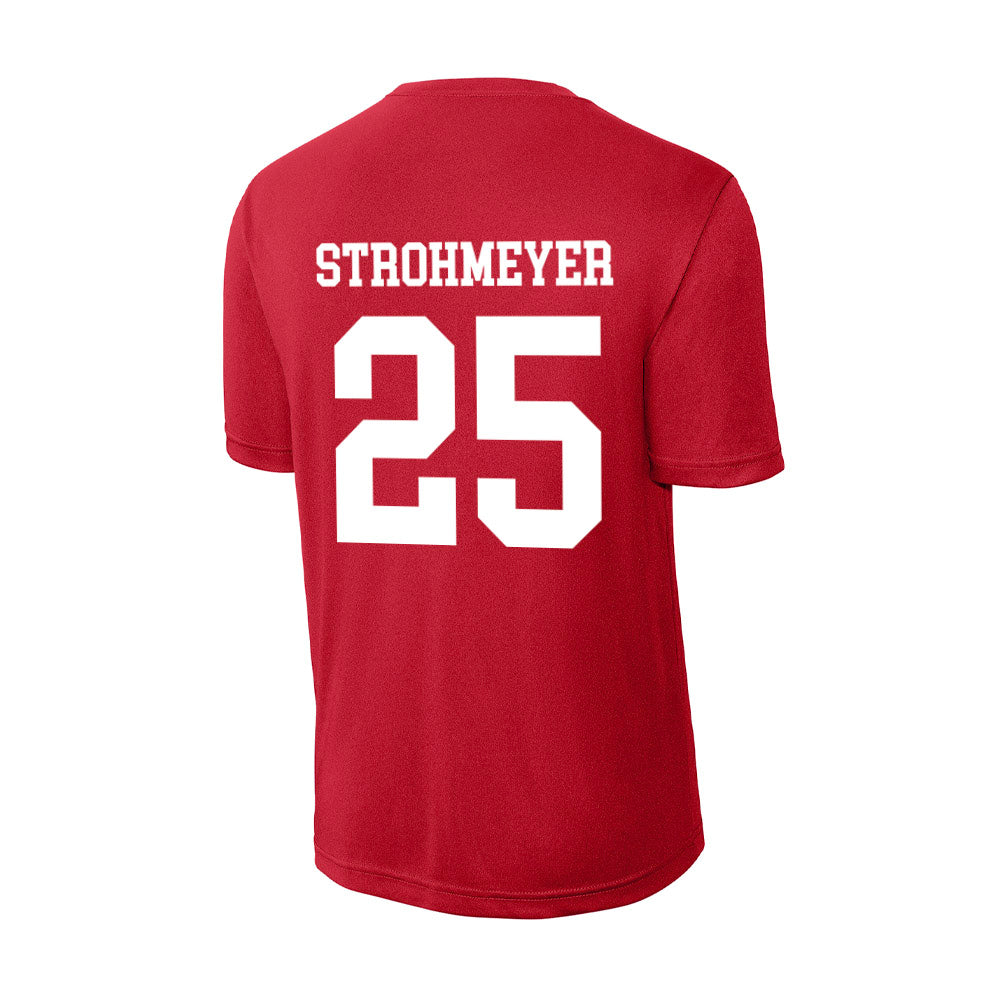 Nebraska - NCAA Baseball : Reed Strohmeyer - Activewear T-Shirt-1