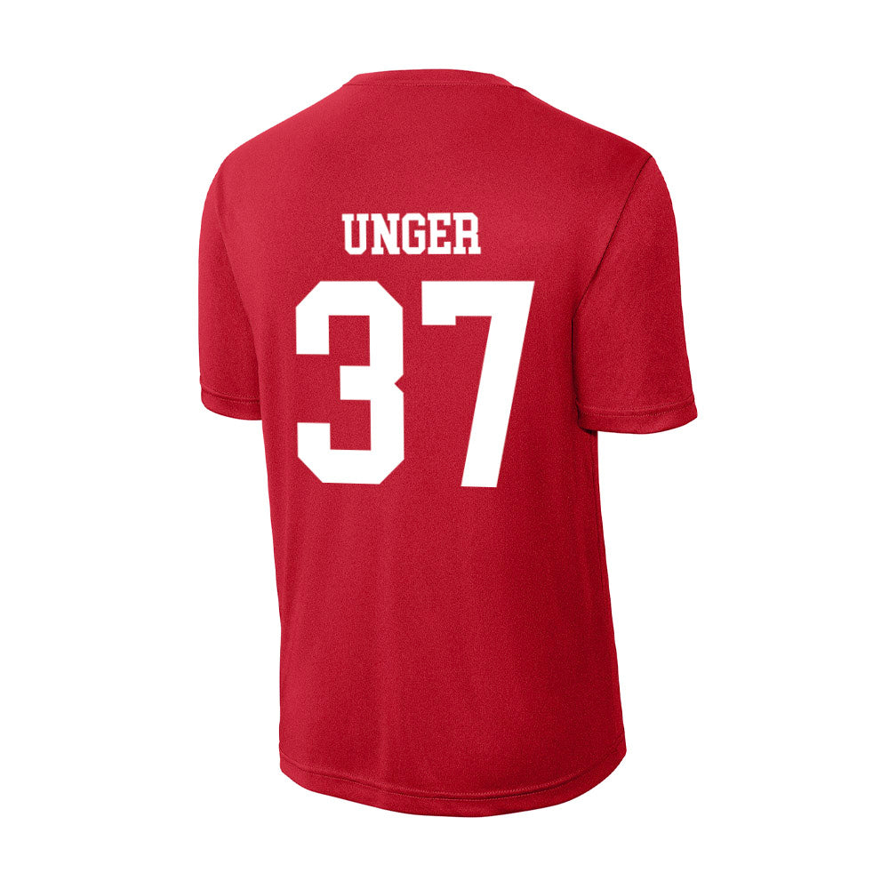 Nebraska - NCAA Baseball : J'Shawn Unger - Activewear T-Shirt-1