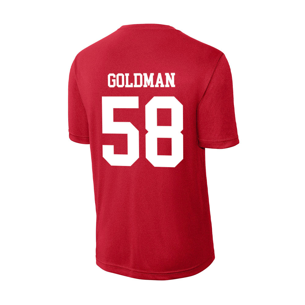 Nebraska - NCAA Football : Mason Goldman - Activewear T-Shirt-1
