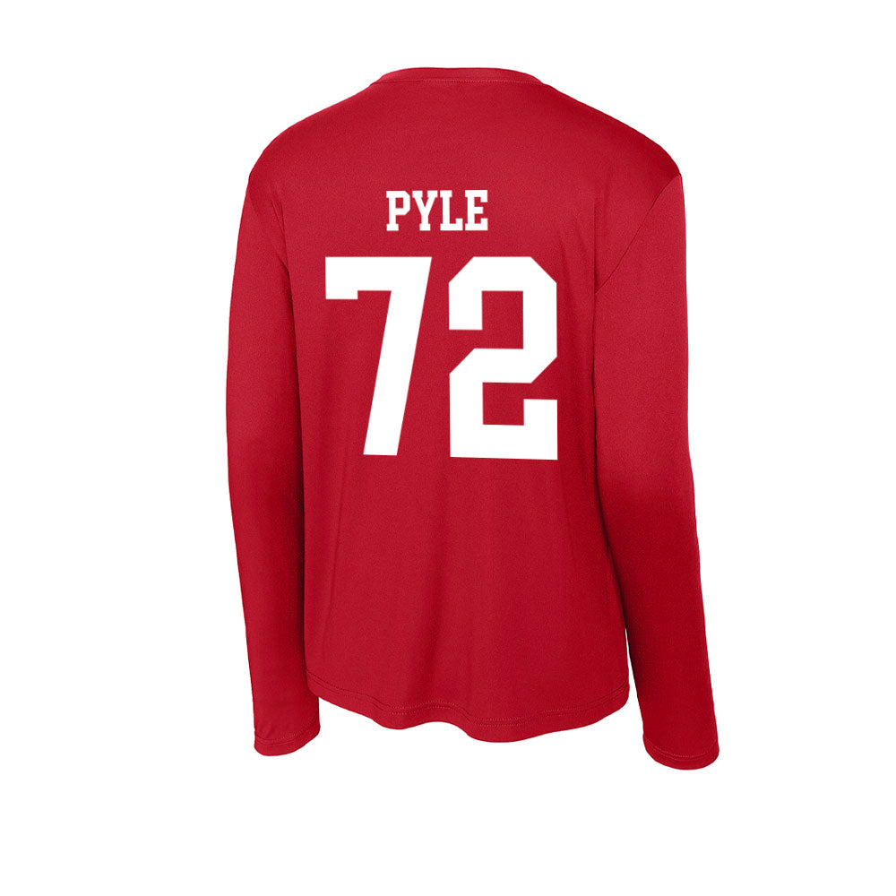Nebraska - NCAA Football : Gibson Pyle - Classic Shersey Activewear Long Sleeve T-Shirt-1