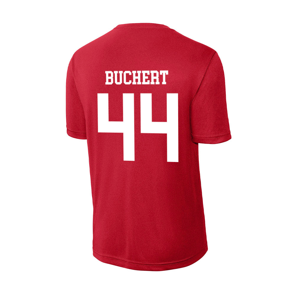 Nebraska - NCAA Women's Bowling : Desiree Buchert - Activewear T-Shirt-1