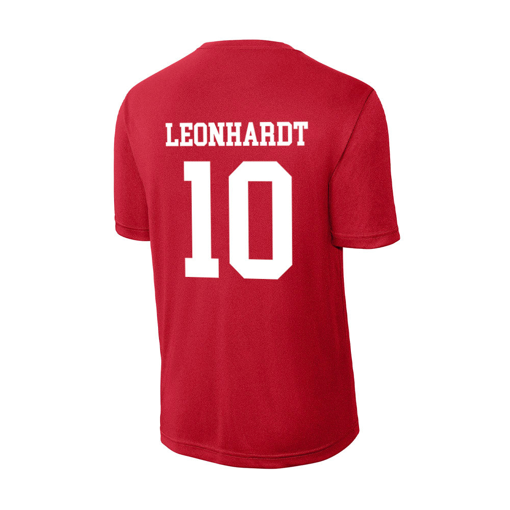 Nebraska - NCAA Men's Basketball : Trevan Leonhardt - Activewear T-Shirt-1