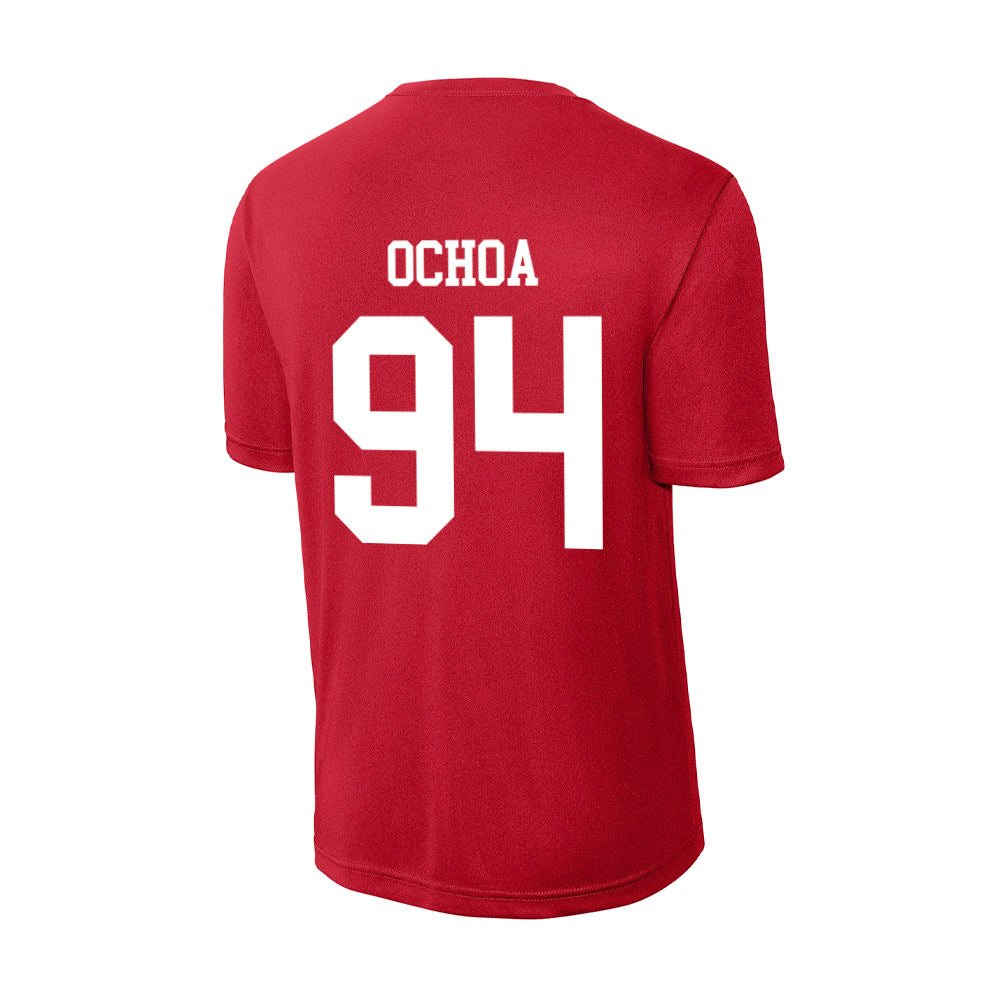 Nebraska - NCAA Football : Jordan Ochoa - Activewear T-Shirt-1