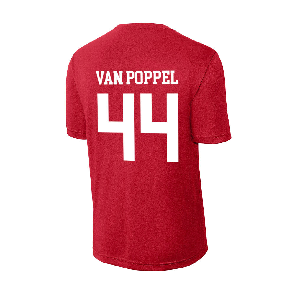 Nebraska - NCAA Football : Riley Van Poppel - Activewear T-Shirt-1