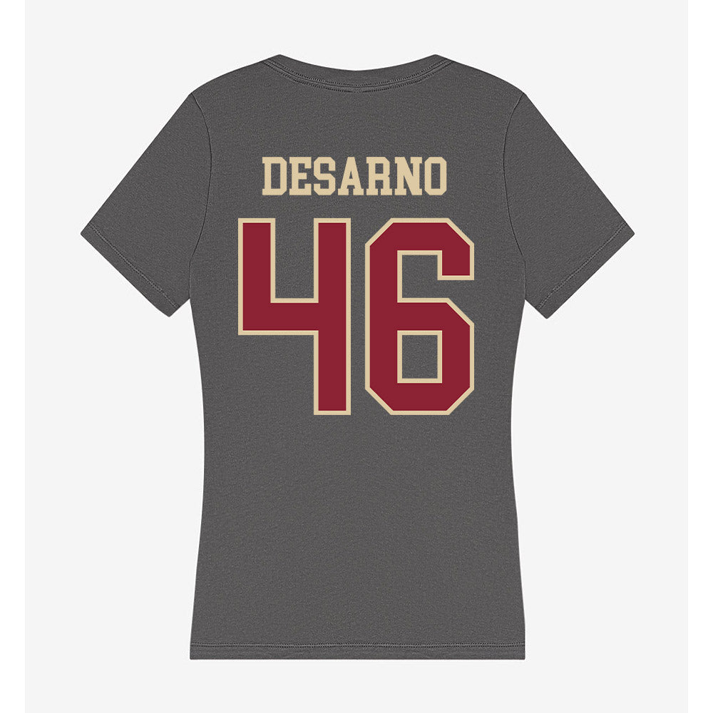 Boston College - NCAA Football : Dominic DeSarno - Women's V-Neck T-Shirt-1
