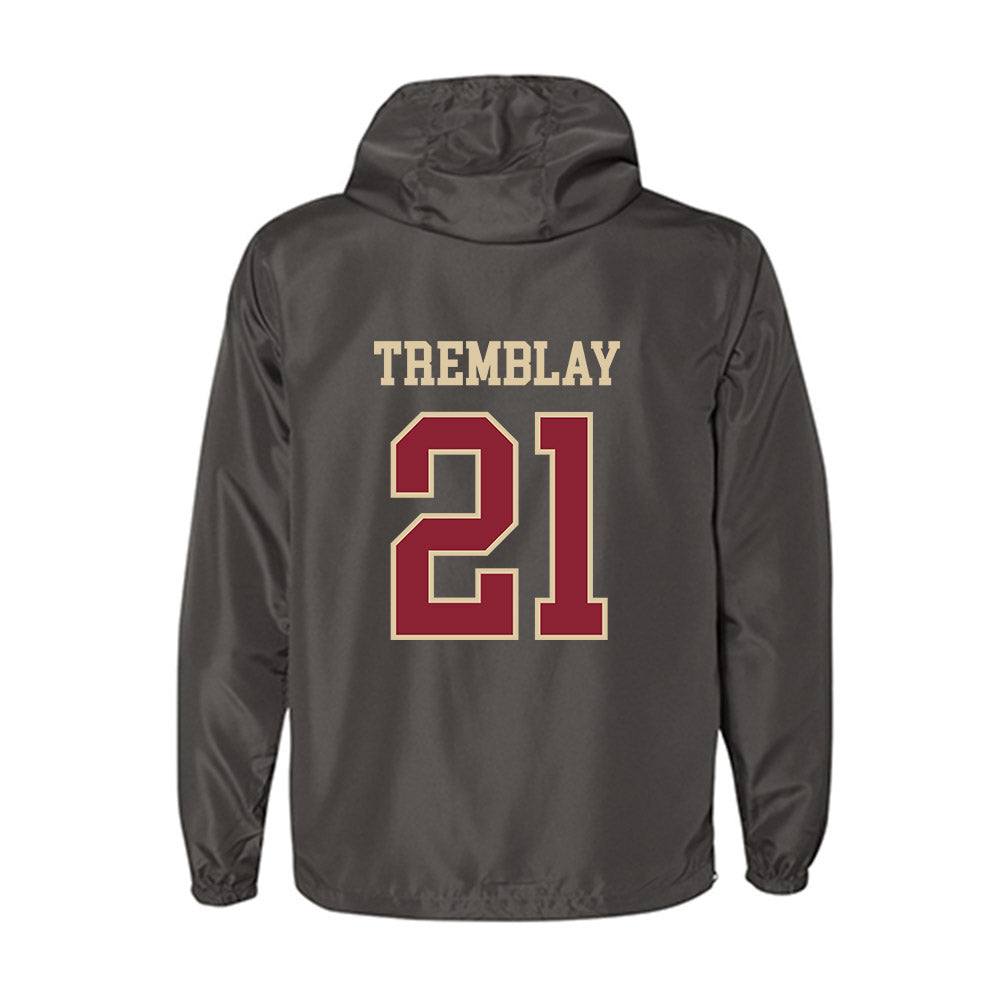 Boston College - NCAA Women's Ice Hockey : Maxim Tremblay - Windbreaker-1