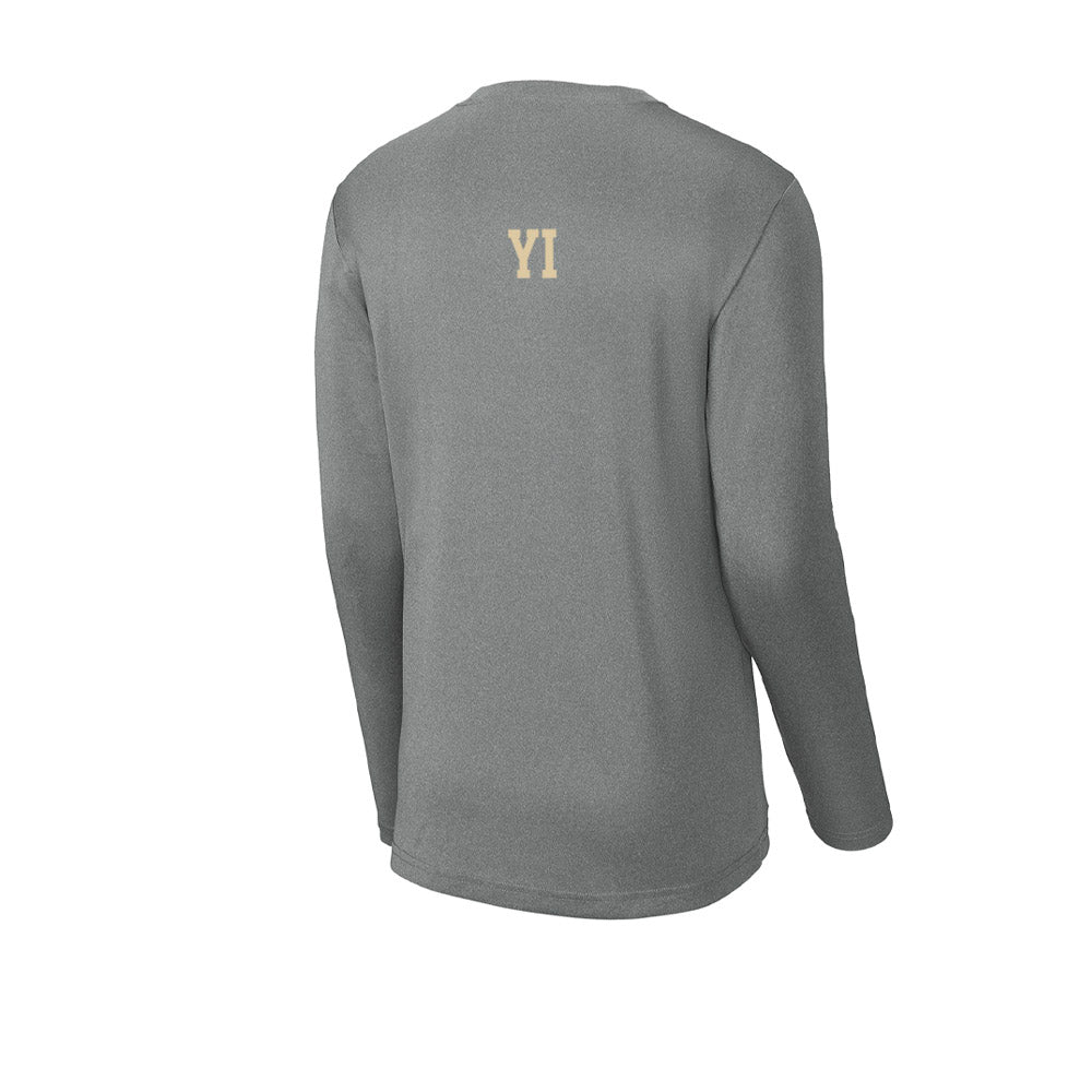 Boston College - NCAA Women's Rowing : Grace Yi - Activewear Long Sleeve T-Shirt-1