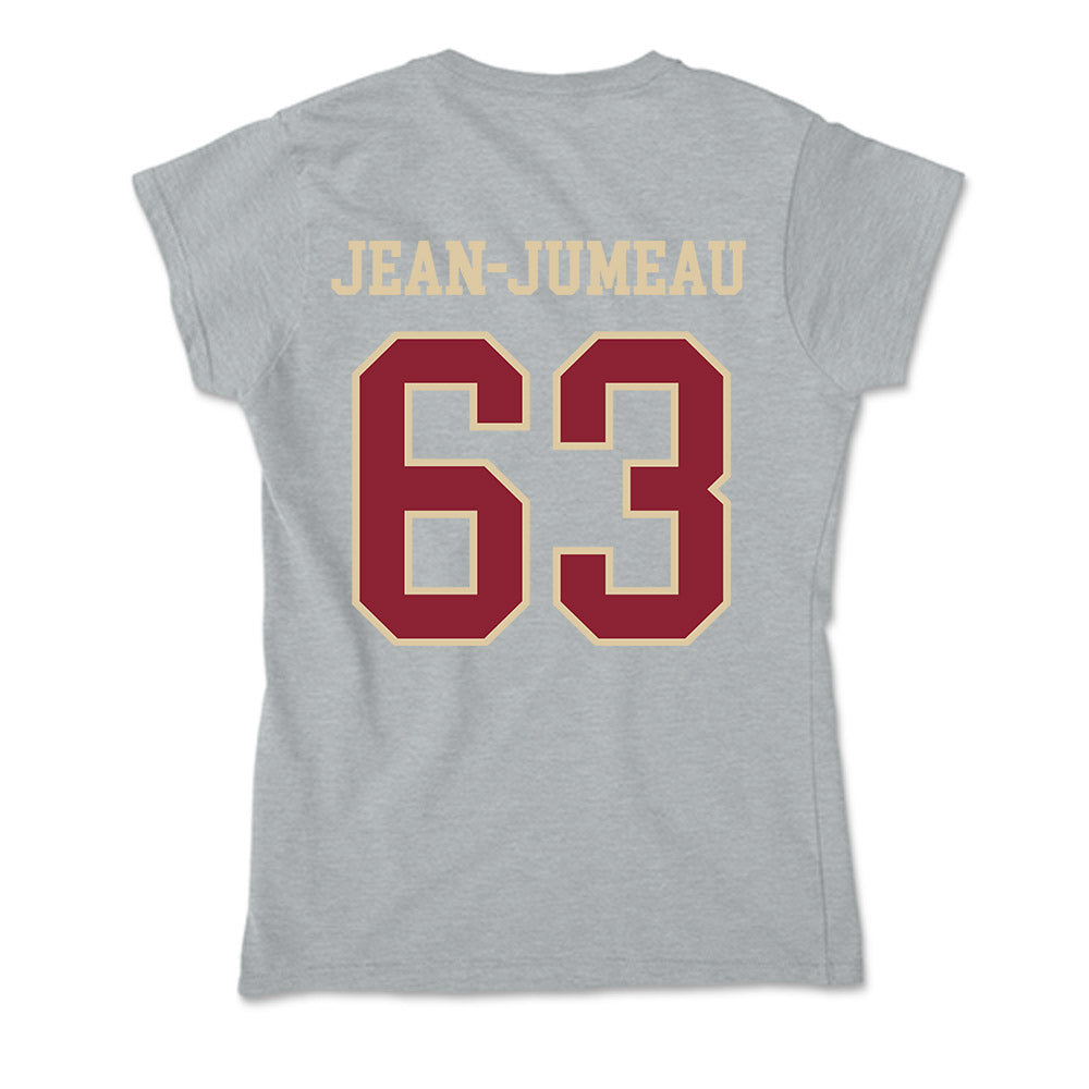 Boston College - NCAA Football : Veguer Jean-Jumeau - Soft Style Women’s T-Shirt-1