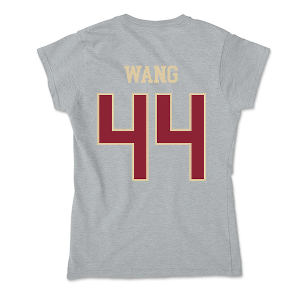 Boston College - NCAA Baseball : Nick Wang - Soft Style Women’s T-Shirt-1