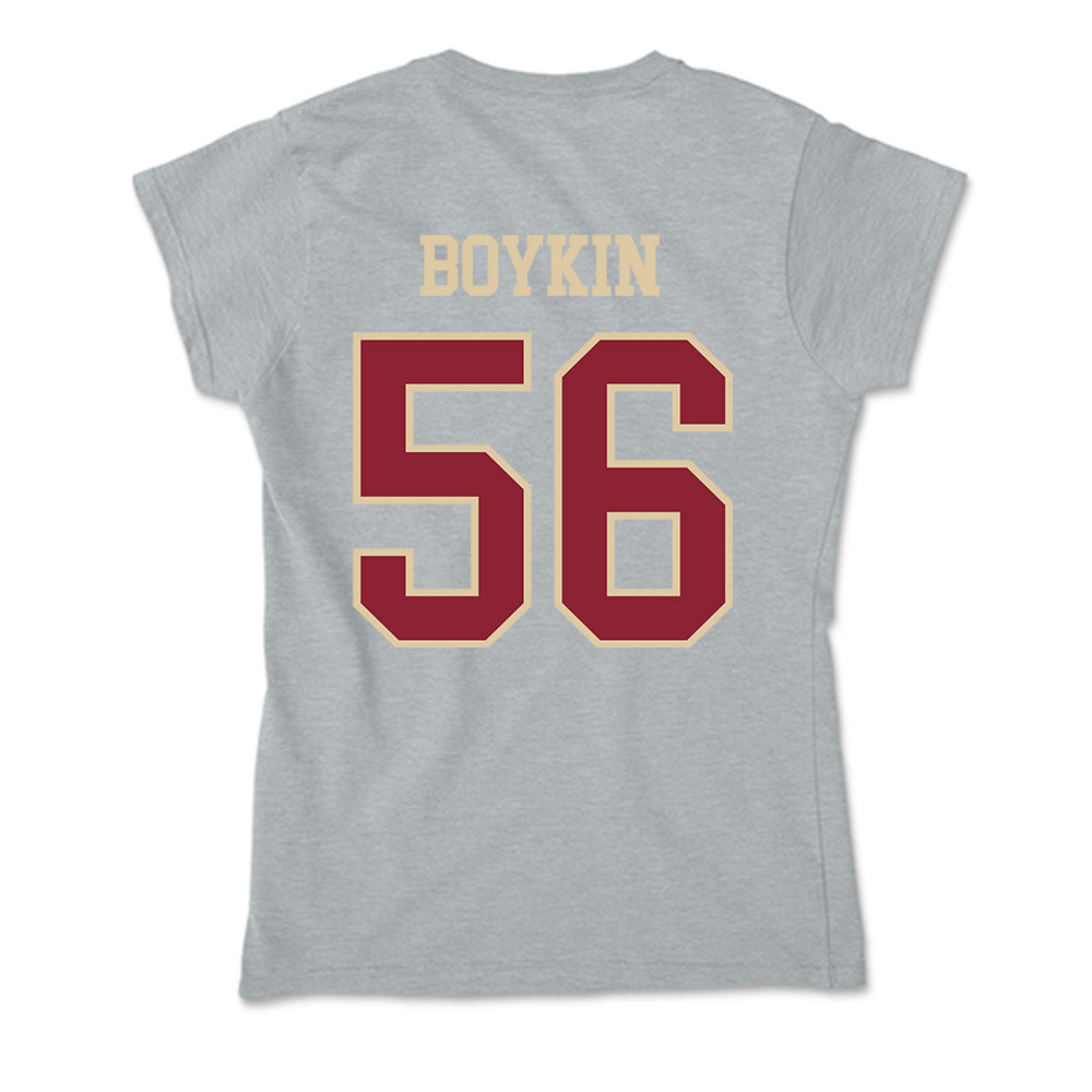 Boston College - NCAA Football : ELla Boykin - Soft Style Women’s T-Shirt-1