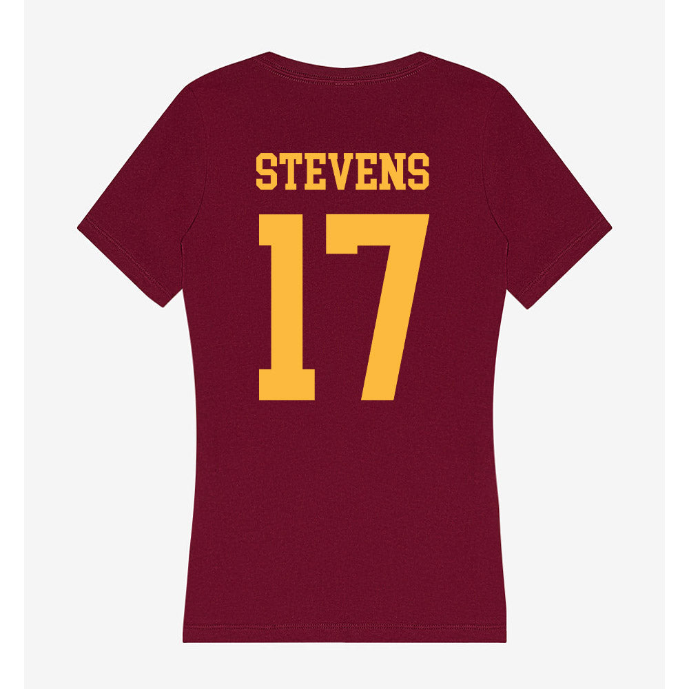 Minnesota - NCAA Football : Braiden Stevens - Women's V-Neck T-Shirt-1