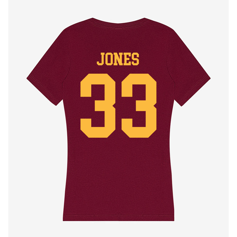 Minnesota - NCAA Softball : Brooklyn Jones - Women's V-Neck T-Shirt-1